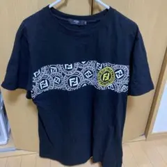 FENDI フェンディ　 Tシャツ ブラック XL 半袖　黒のサムネイル