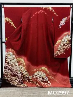 振袖 吉野一廉 金通し 金彩 絞り 辻ヶ花 身丈166cm MO3424 - メルカリ