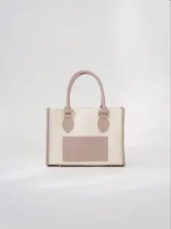 美品】APRILY トートバッグ Sサイズ ピンクベージュ - メルカリ