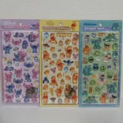 ボンボンドロップシール　ディズニー　プーさん　モンスターズ・インク　スティッチ