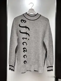 efficace エフィカス 長袖ニットトップス ゴルフウェア