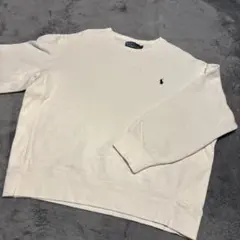 90S POLOラルフローレン　リバースウィーブスウェット　　XL