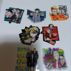 東京リベンジャーズ　ステッカーセット　場地圭介他