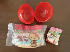 サンリオキャラクターズ　プールバック風ミニポーチ2 日焼けキティ