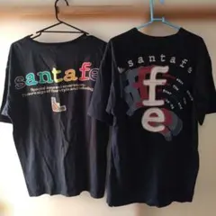 santafe ２着ブラック Tシャツ LLサイズ