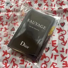 Dior SAUVAGE ソヴァージュ　試供品　 サンプル