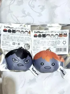 ハイキュー!! トレーディング動物ミニビーズクッション 日向翔陽　影山飛雄