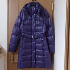 NIKE☆ナイキ★レディース☆M★ダウンコート☆パープル★ベルト付き