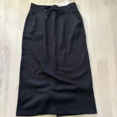 ユニクロ ボアスウェットスカート黒Sサイズ