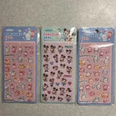 ディズニーぷくぷくシール 3枚セット