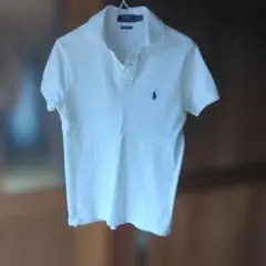 POLO RALPH LAUREN ホワイト ポロシャツ XS