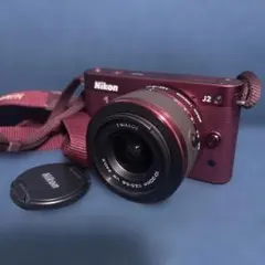 【ケース付】Nikon 1 J2 レッド ミラーレス一眼カメラ 2025年最新】 Nikon 1 J2の人気アイテム - メルカリ
