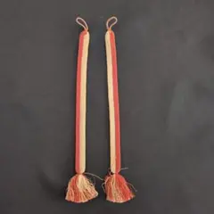 羽織紐　 茶系とベージュ