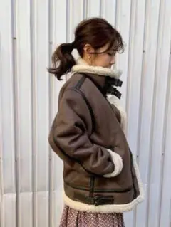 ALPHA ブラウンジャケット M