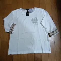 DAKS コットン　半袖Tシャツ 半額以下　新品タグ付き　メタル付40のサムネイル