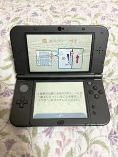 【美品】Newニンテンドー3DSLL メタリックブラック　IPS液晶