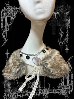 LIZLISA系❤︎ファーレース　平成ギャル フェアリー森ガールNANA ゴシック