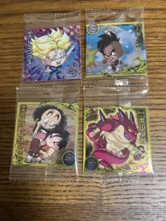 ドラゴンボール　ウエハース超15 トランクス　他4枚セット