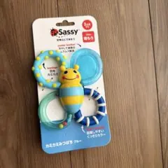 Sassy カミカミみつばち ブルー 知育玩具 歯固め
