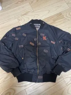 Karl helmut カールヘルム パッチ リバーシブル ボンバージャケット