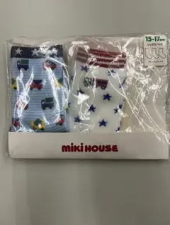 MIKI HOUSE キッズ靴下 15-17cm 2足セット