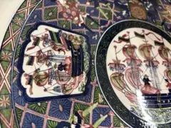 富永陶園 昭栄製陶日本製　有田焼　新牡丹花鳥皿 Amazon.co.jp: 富永陶園 昭栄製陶日本製 有田焼 新牡丹花鳥皿