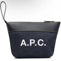 A.P.C. ネイビー＆ブラック Axelle ポーチのサムネイル