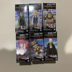 ワンピース　ワールドコレクタブルフィギュア　ワーコレ　革命軍　全６種　フルセット