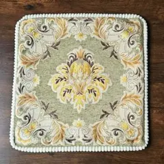 アミブルージュ 刺繍クッションカバー