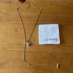 LOHME シルバーハートネックレス