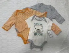 【新品】　OLD NAVY ベビー肌着 50 ボディスーツ　ロンパース