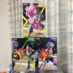 HUNTER×HUNTER ゴン、キルア、ヒソカ、3種セット G.I.編