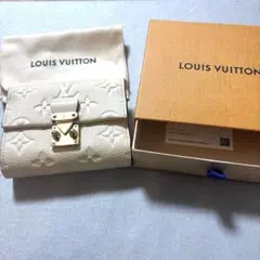 美品　LOUIS VUITTON 二つ折り財布　未使用　クレーム