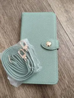 oppo reno 5a ミントグリーン スマホショルダーバッグ