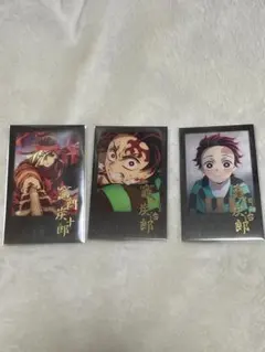 ダイニング　お楽しみくじ　箔押しチェキ風ブロマイド　炭治郎　炭十郎