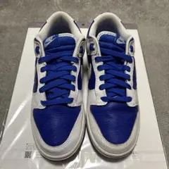 Nike Dunk Low ホワイト/ブルー スニーカー