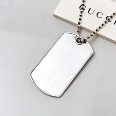 LOUIS VUITTON プレート ネックレス シルバー ルイヴィトン 123 - メルカリ