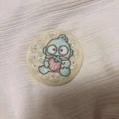 サンリオ 刺繍缶バッジ ハンギョドン