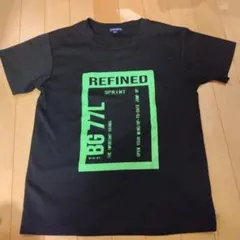 ブラックＴシャツ１６０　ポリエステル100％