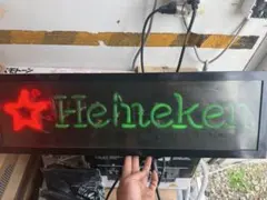 ハイネケン　ネオン管　アンティーク　インテリア　bar ビール　雑貨　ガレージ ハイネケン ネオン管 アンティーク インテリア bar ビール 雑貨