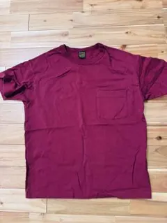 A Vontade ポケットTシャツ ボルドー Mサイズ 日本製のサムネイル