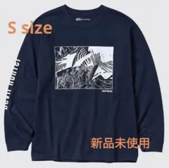 【新品未使用】チェンソーマン　長袖カットソー ネイビー　Sサイズ
