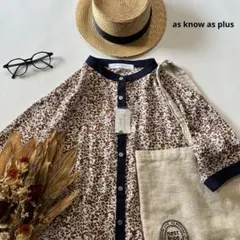 c860＊新品 アズノウアズプラス MIXバイカラー ふんわりワンピースのサムネイル