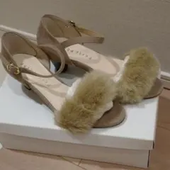 ペルルペッシュ ファーパンプス Sサイズのサムネイル