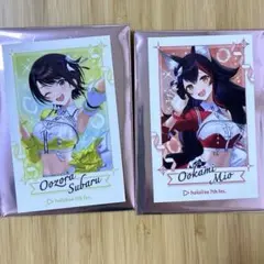 ホロライブ　7th fes　大空スバル　大神ミオ　チェキ風カード