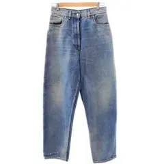【PRADA】ダメージ加工 デニム ジーンズ コットン ブルー 27 メンズのサムネイル