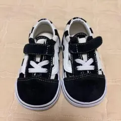 Vans ベビー　チェッカー柄 オールドスクール　13センチ