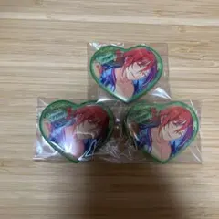 あんスタ　逆先夏目ハート型缶バッジ