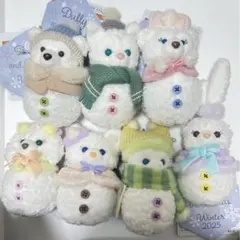 シークレットオブスノーウィーデイ 雪だるま ダッフィーフレンズ コンプリート