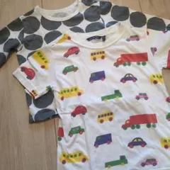 Marimekko★Tシャツ／2枚セット★ユニクロ／長袖半袖ブーブーのサムネイル